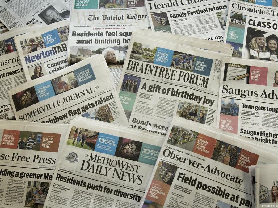 Generic image of local newspapers