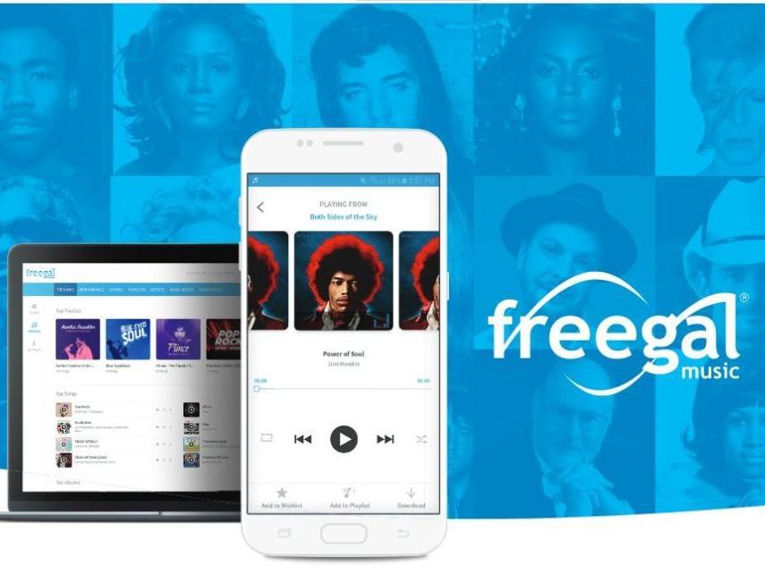 Freegal icon. 